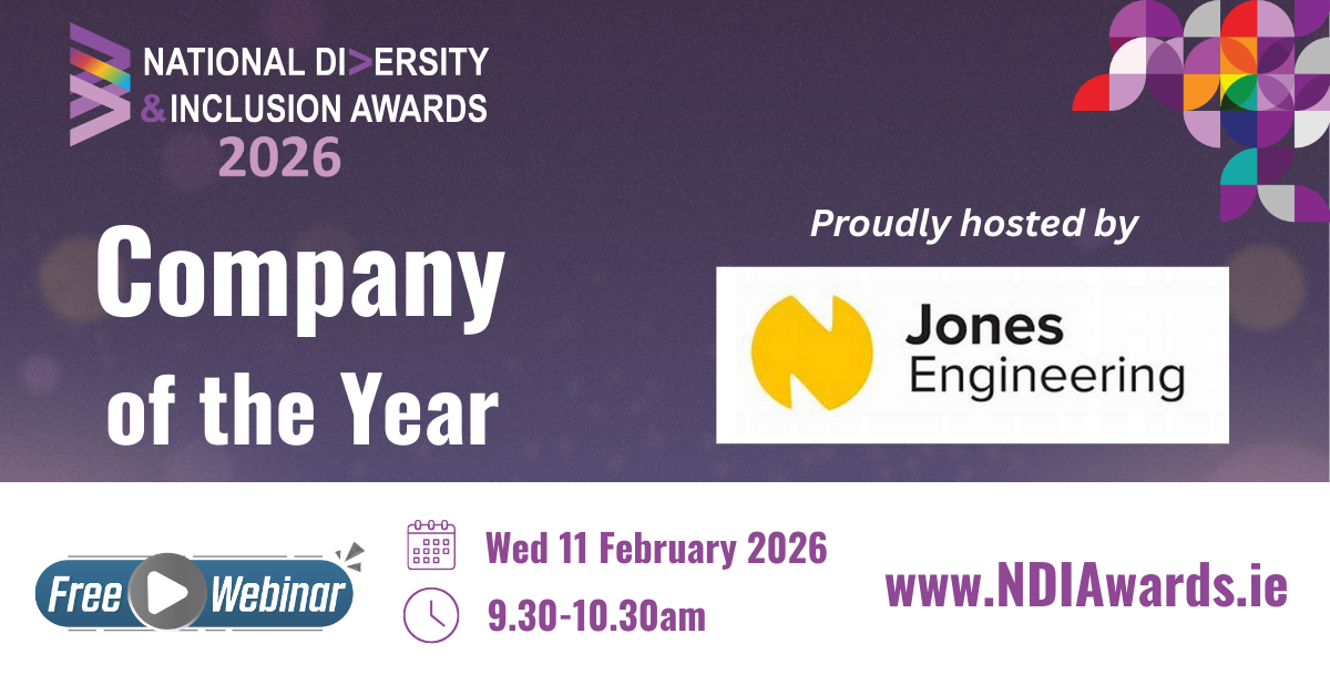 Digital flyer for an upcoming event. Image shows white text on a graded purple background. Text says