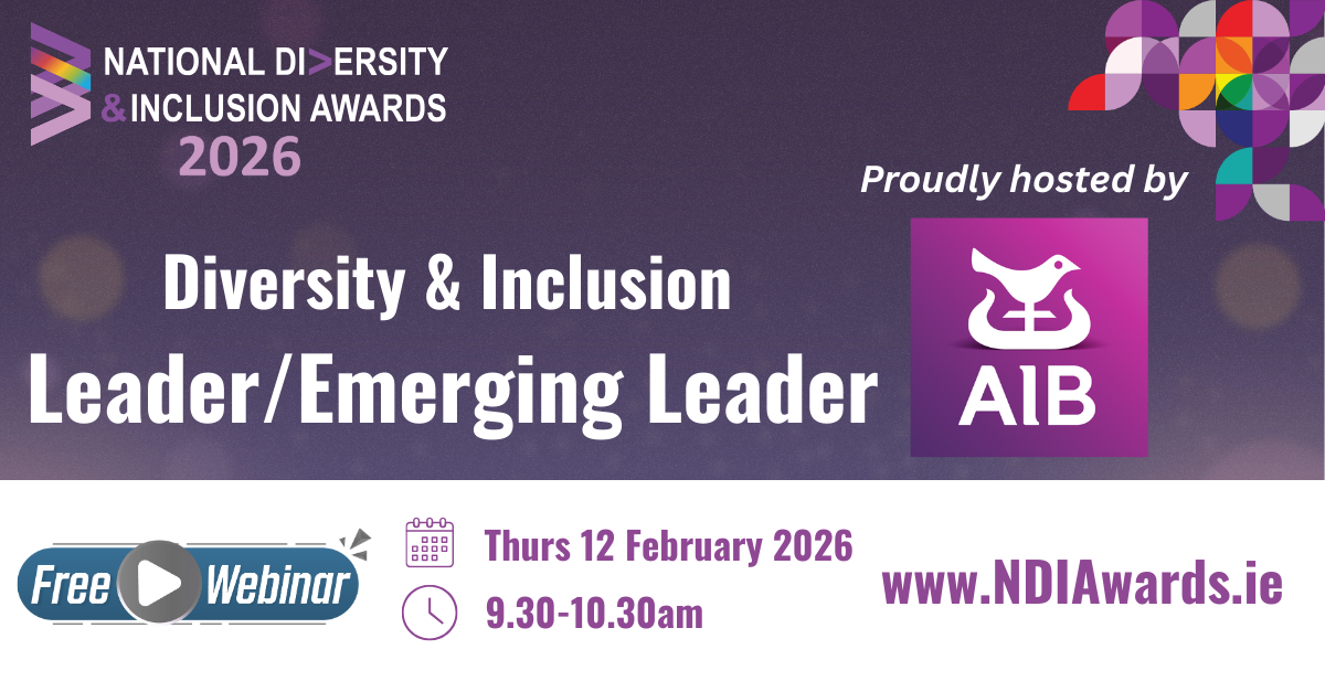 Digital flyer for an upcoming event. Image shows white text on a graded purple background. Text says