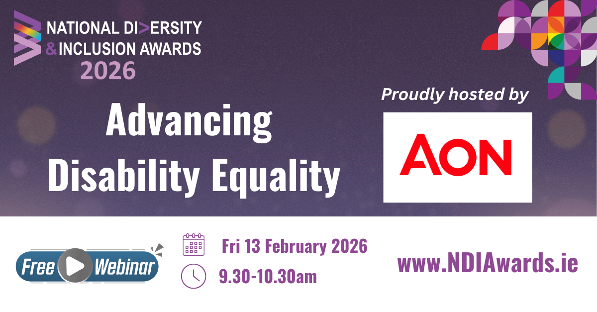 Digital flyer for an upcoming event. Image shows white text on a graded purple background. Text says